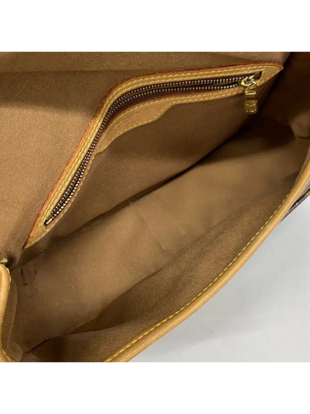 Louis Vuitton Shoulder Bag Monogram Sologne Brown